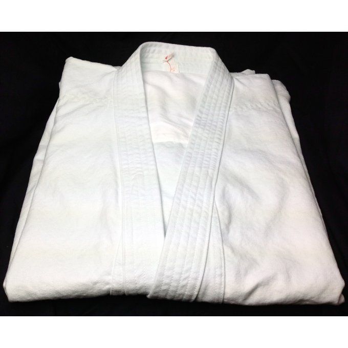 Aikidogi Aikikai Kimono karate coton canva blanchi Bio Taille 5 (185cm) Tozando 