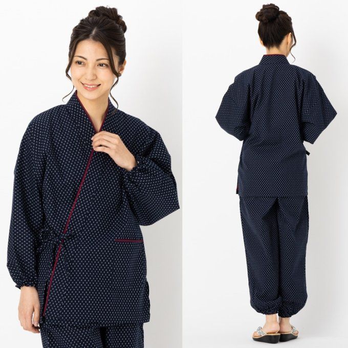 Samue Femme “Shiroarare” – Made in Japan