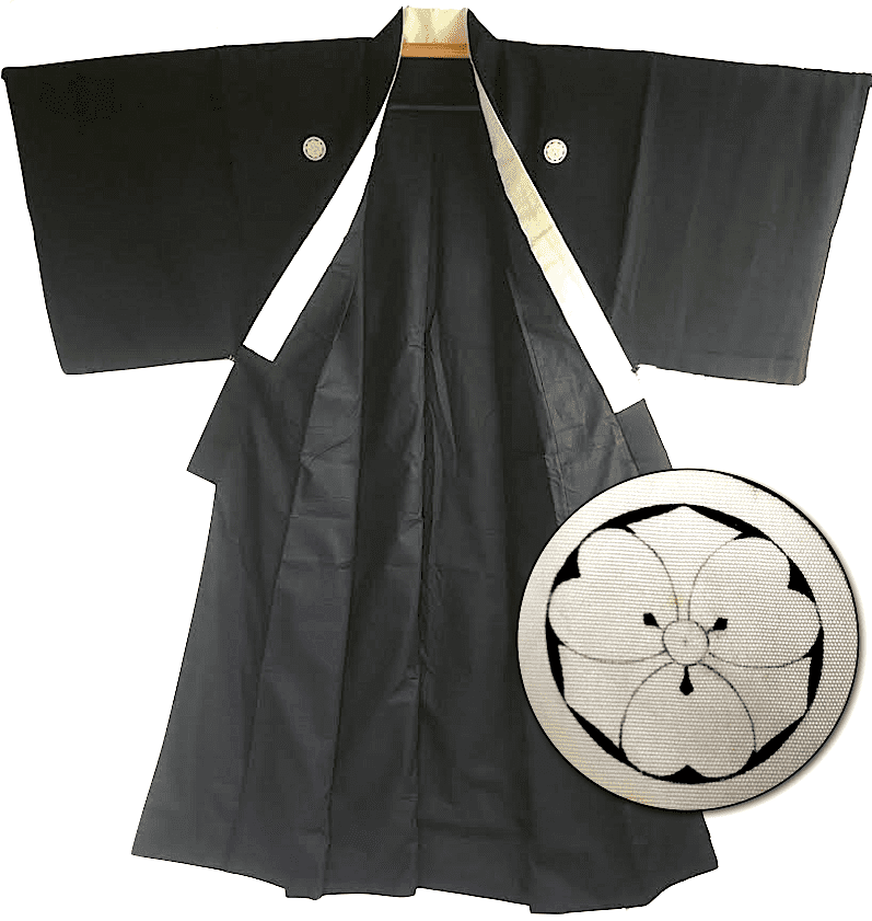 Antique veste kimono haori homme
